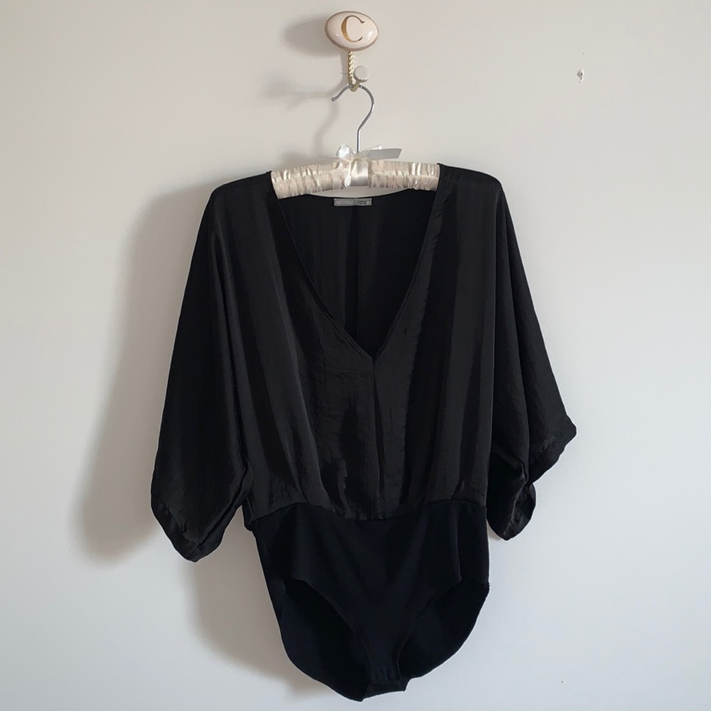 Zara Black Body-Suit